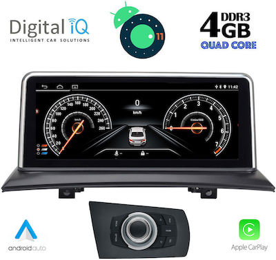 Digital IQ Car-Audiosystem für BMW X3 (E83) / X3 2003-2010 (Bluetooth/USB/AUX/WiFi/GPS/Apple-Carplay) mit Touchscreen 10.25"