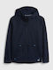 GAP Hooded Sweatshirt with Zipper Navy Blue