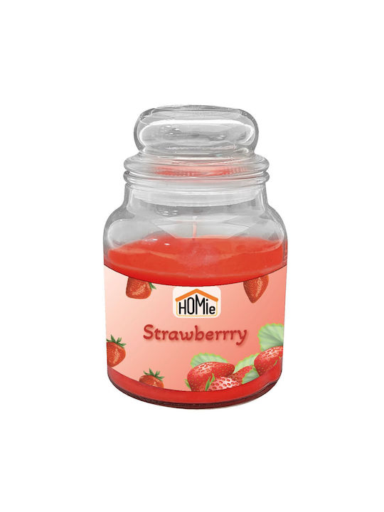 HOMie Scented Candle Jar Red 311gr 1pcs