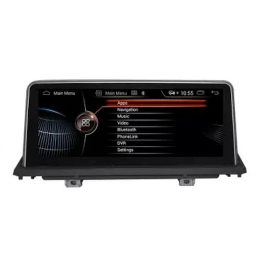 Car Audio System for BMW X5 (E70) / X6 (E71) / X5 (F15) / X6 (F16) / X5 / X6 (Bluetooth/USB/WiFi/GPS/Apple-Carplay/Android-Auto) with Touch Screen 8.8"