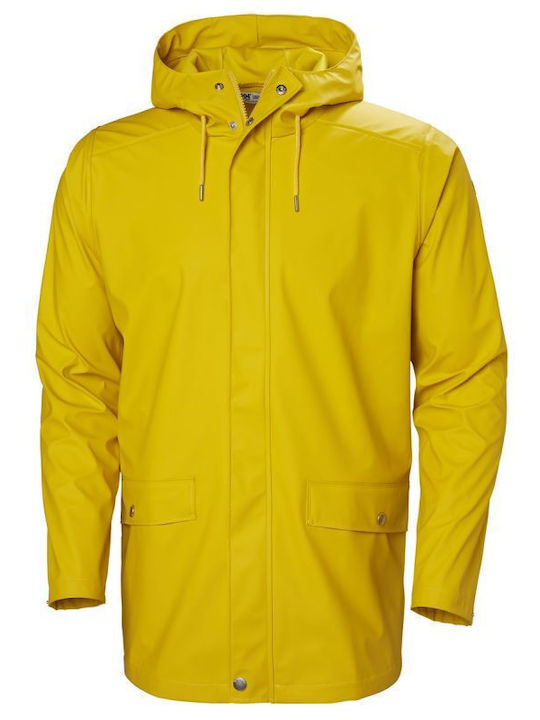 Geacă de iarnă waterproof galben