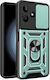 Sliding Camera Back Cover Πλαστικό Τιρκουάζ (Realme C53)