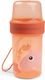Done by Deer Plastic Kids' Food Container 0.32lt Papaya