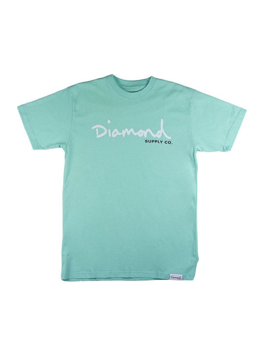 Diamond Supply T-shirt Μπλε