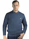 Machete Men's Long Sleeve Sweater Navy Blue