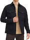 Jack & Jones Men's Shirt Overshirt Long Sleeve Cotton Black