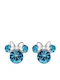 Minnie Mouse Disney Hypoallergenic Kids Earrings Studs Made of Silver Blue ES00028SMARL CS