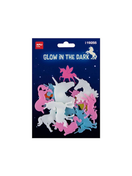 Apli Kinder Wandsticker Wand Leuchtend 9Stück