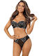 Push Up Bra Underwire Black / Black
