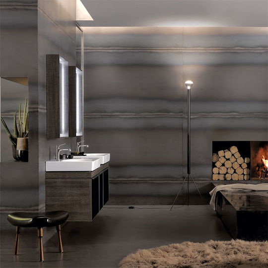 Geberit Citterio Πάγκος χωρίς Νιπτήρα Μ133.4xΒ50.4xΥ55.4cm Δρυς