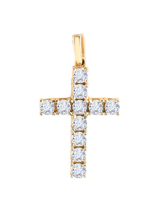 Savvidis Gold Cross 14K with Chain