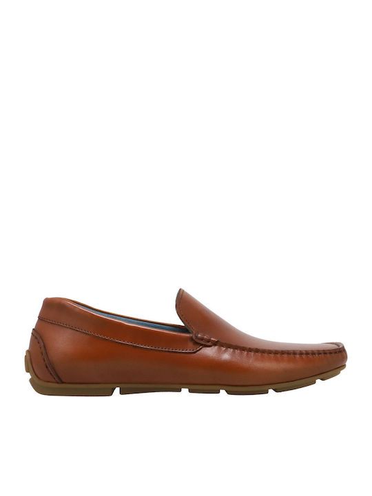 Steptronic Leder Damen Mokassins in Tabac Braun Farbe