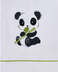 La Christine Σετ Βαπτιστικά Λαδόπανα Panda Λευκ...
