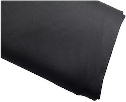 Elastic lining (Interlock) 140cm Width Black. Price per Meter