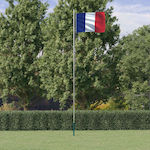 Polyester Flag of France with Stake