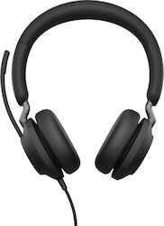 Jabra Evolve2 40 VOIP Headset UC Stereo Headet Black USB-A (24189-989-999)