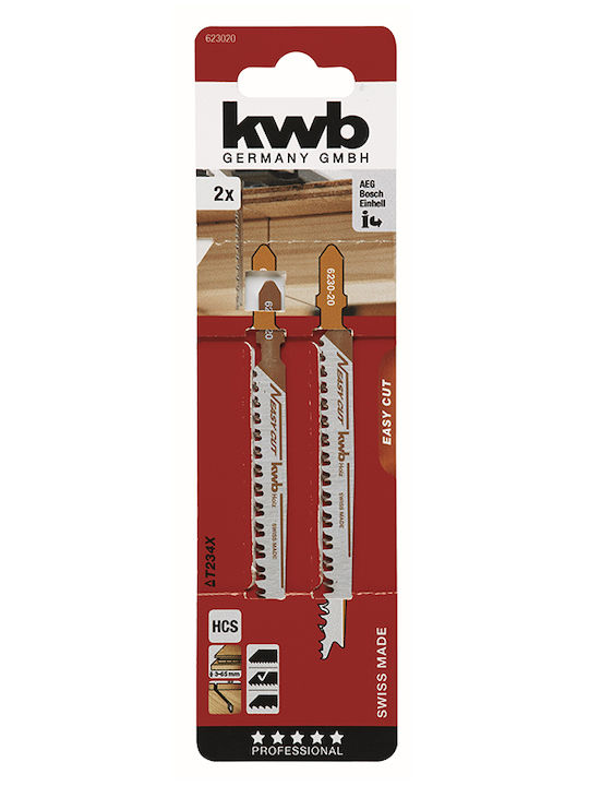 KWB 623020 Λάμες για Ξύλο 1160mm 2τμχ