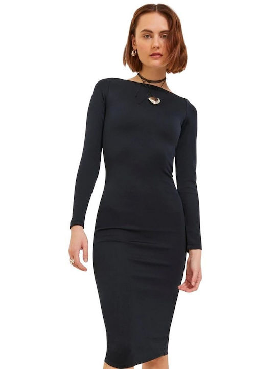 Midi Dress Black