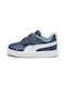 Puma Kids Sneakers with Scratch Blue