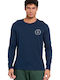 T-shirt Navy Μπλε