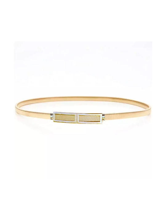 Bode Elastic Women's Belt Gold