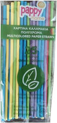 Pappy Home Papier Mehrfarbige Strohhalme Pappy Home Papier Mehrfarbige Strohhalme