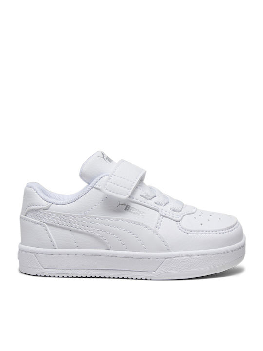 PUMA Caven 2.0 Kinder Sneakers mit Klettverschluss Weiß 393841-02 PUMA Caven 2.0 Kinder Sneakers mit Klettverschluss Weiß 393841-02