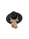 Hatpoint Wicker Women's Hat Black