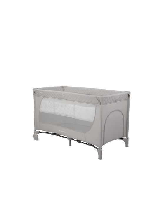 Kikka Boo Medley 2023 Playpen 2 Levels with Mattress Gray 65x125cm