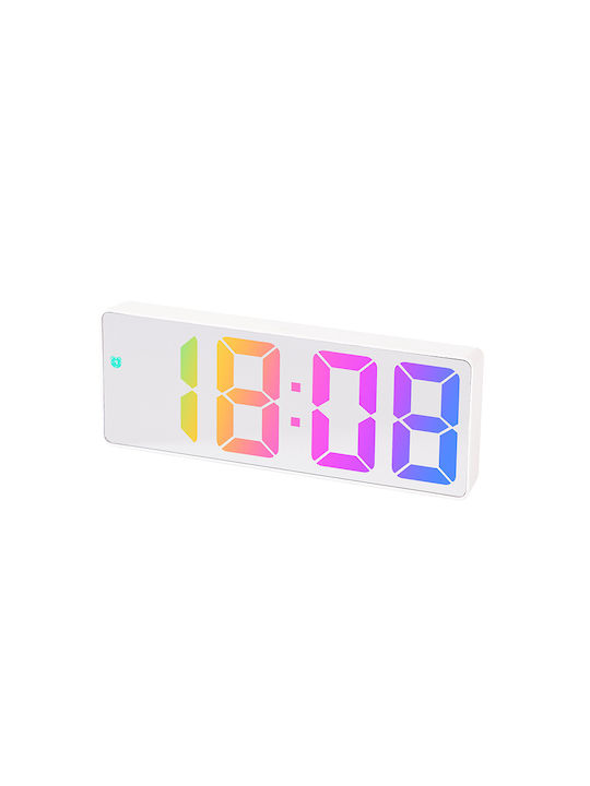 Tabletop Digital Clock with Alarm GH0725W