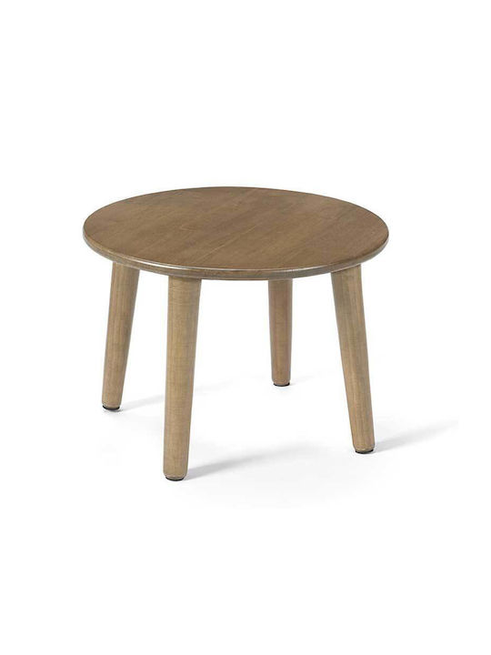 Kids Wooden Table Brown