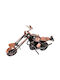 Metallic Motorcycle Bronze Decorative 14cm