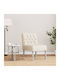 Armchair Beige 48x64x72cm