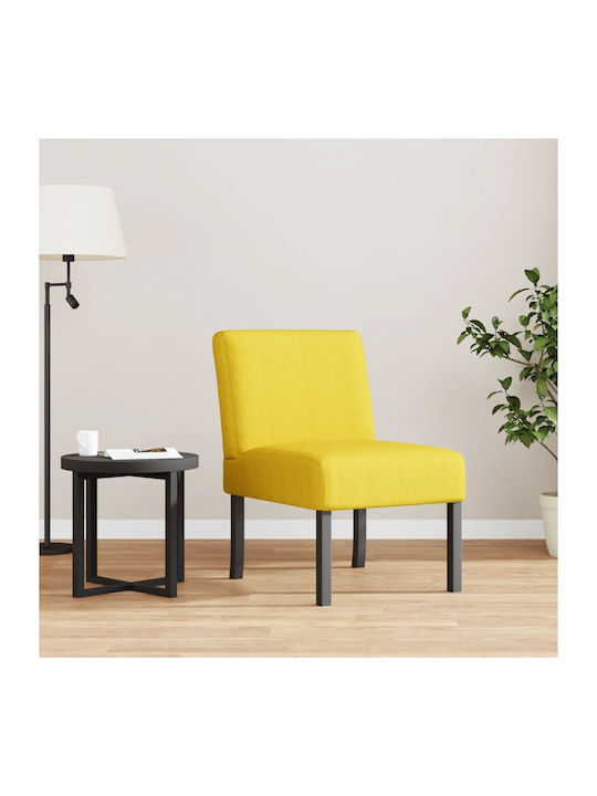 Armchair Yellow 48x64x72cm