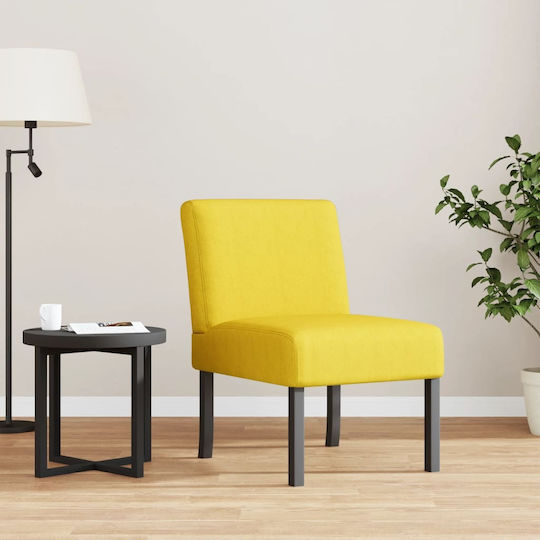 Armchair 48x64x72cm Yellow Armchair 48x64x72cm Yellow