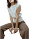 Women's Long Sleeve Sweater White