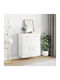 Wooden Buffet with Drawers White L69.5xW34xH90cm