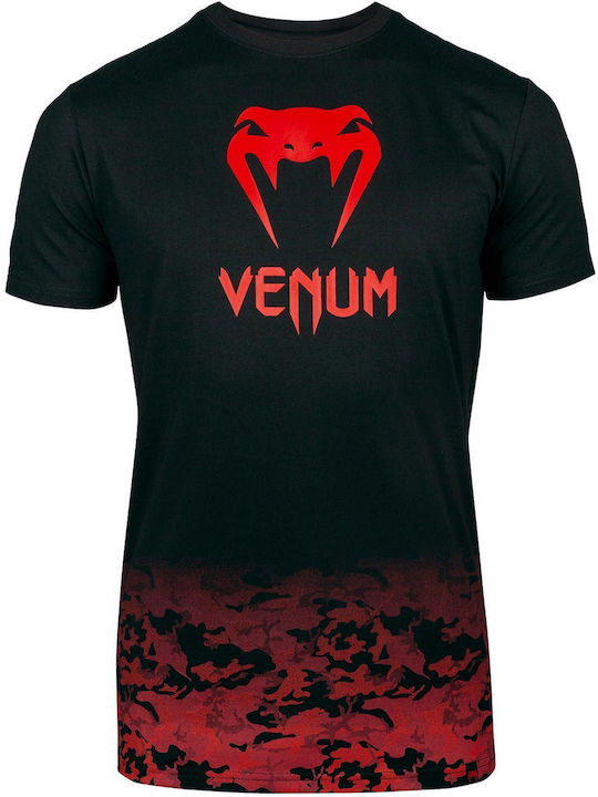 Venum Ανδρικό T-shirt Κοντομάνικο Black/Red
