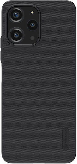 Nillkin Super Frosted Umschlag Rückseite Kunststoff Schwarz (Xiaomi Redmi 12 4G)