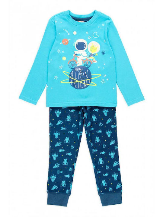 Boboli Pijama pentru copii De bumbac Albastru