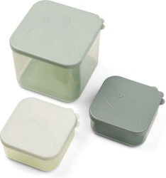 Done by Deer Elphee Plastic Kids' Lunch Set Green