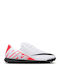 Mercurial Vapor 15 Club Kids Turf Soccer Shoes White