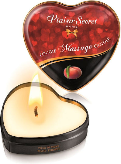 Plaisir Secret Lumânare de Masaj cu Parfum Piersică 35ml