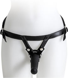 Virgite Harness with Dildo in Black Color