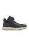 J Flexyper Kids Sneakers High with Scratch Black