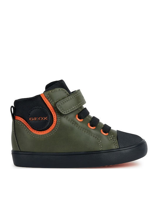 Geox J ECLYPER BOY Marine / Wit - Gratis levering | ! - Schoenen Lage sneakers Kind € 35,54