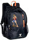 Takeposition School Bag Backpack Elementary, Elementary Black with Water Bottle Holder