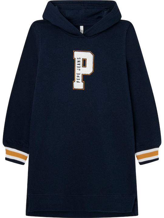 Children's Dress Sweatshirt Long Sleeve Blue