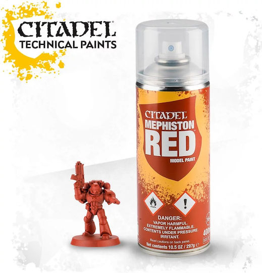 Citadel Mephiston Modellbau Farbe im Spray in Rot Farbe 400ml