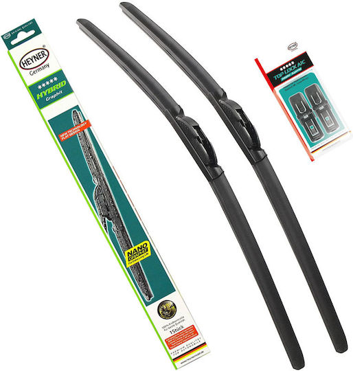 Heyner Hybrid Front Car Wiper Set 530mm/480mm for Ford EcoSport